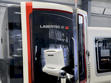 Vista frontal de la máquina DMG MORI LASERTEC 65 3D Hybrid